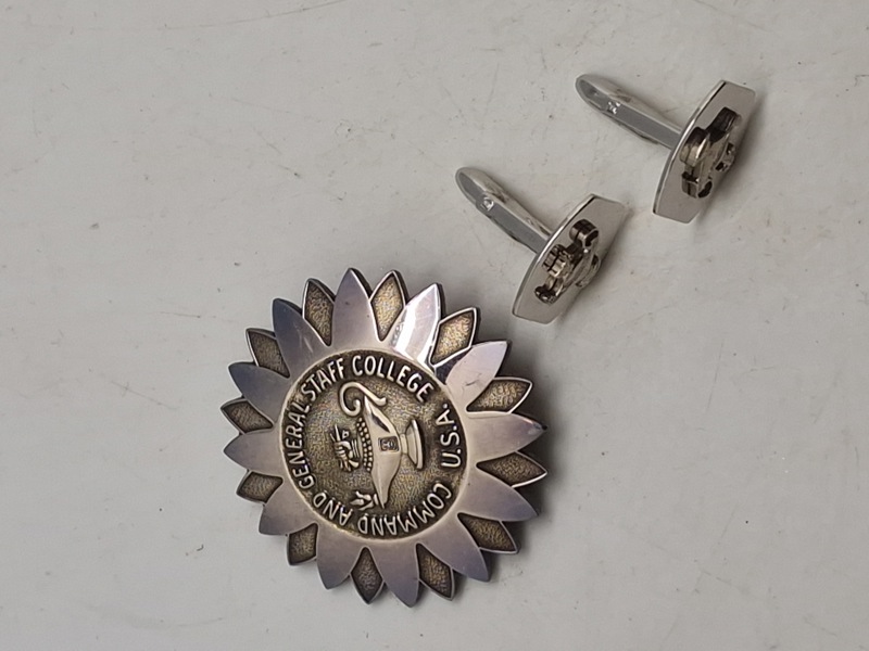 US Army Command and General Staff College International Graduate Badge mm