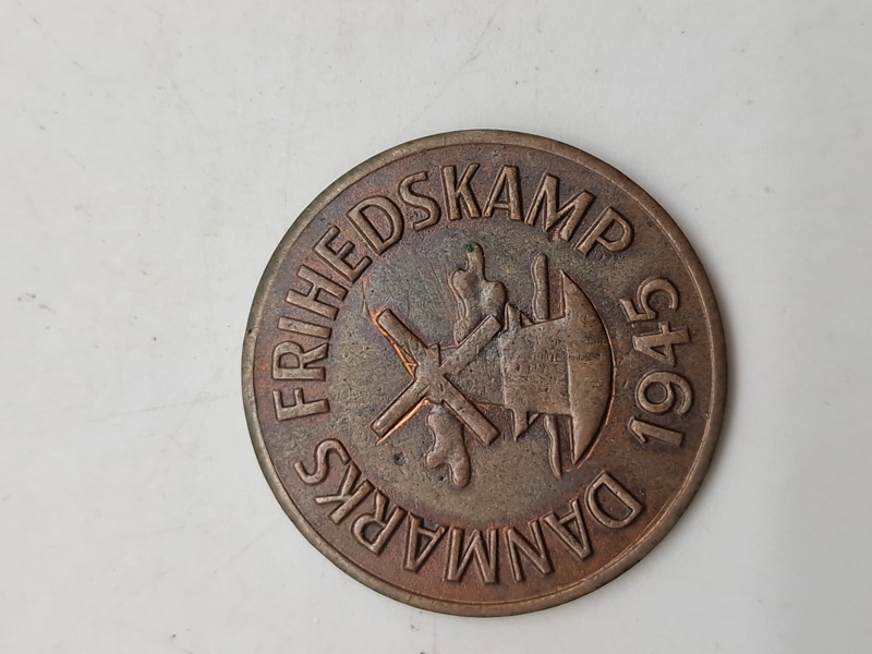 Original mønt - Danmarks frihedskamp 1945