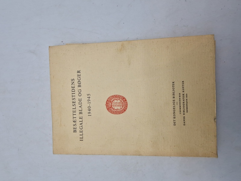 Besættelsestidens hæfter og bøger 1940-45