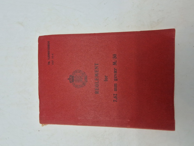 Reglement for 7,62 mm gevær M/50