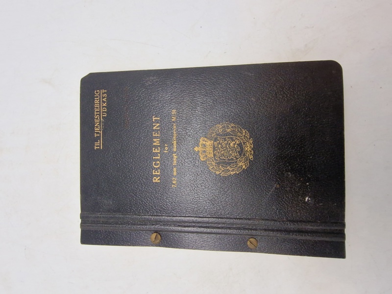 Reglement for 7,62 mm maskingevær