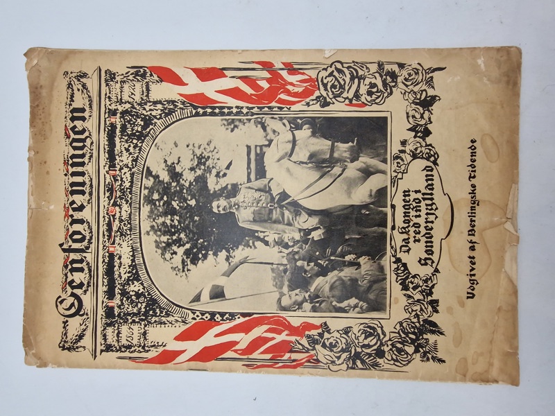 Originalt hæfte - genforeningen