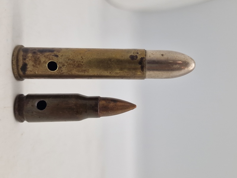 Originale deaktiverede patroner for Remington og STG44 WW2