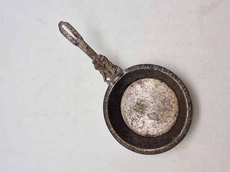 Original Tysk WW1 guld for jern dukkestels pande