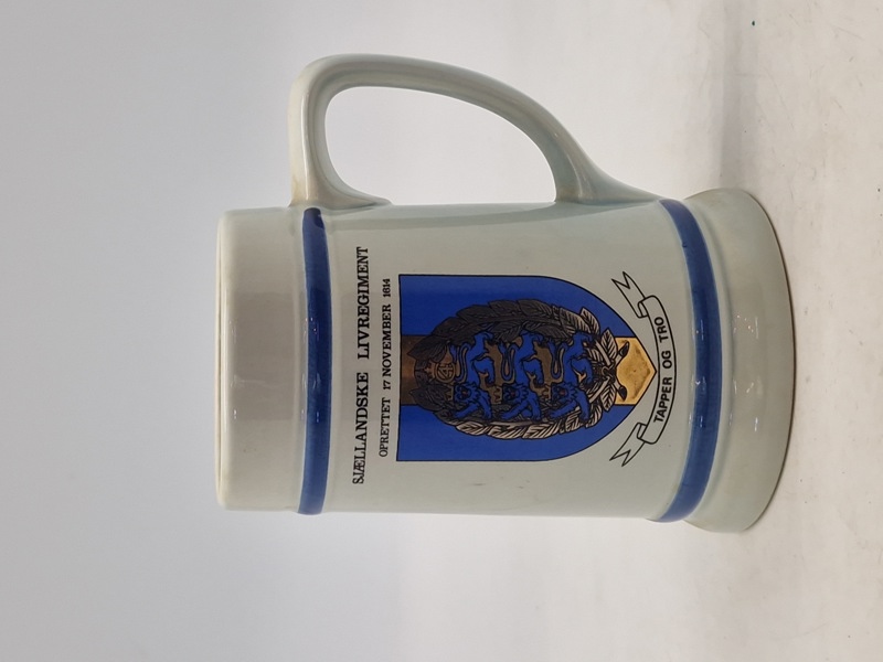 Militær Søholm krus - Sjællandske Livregiment