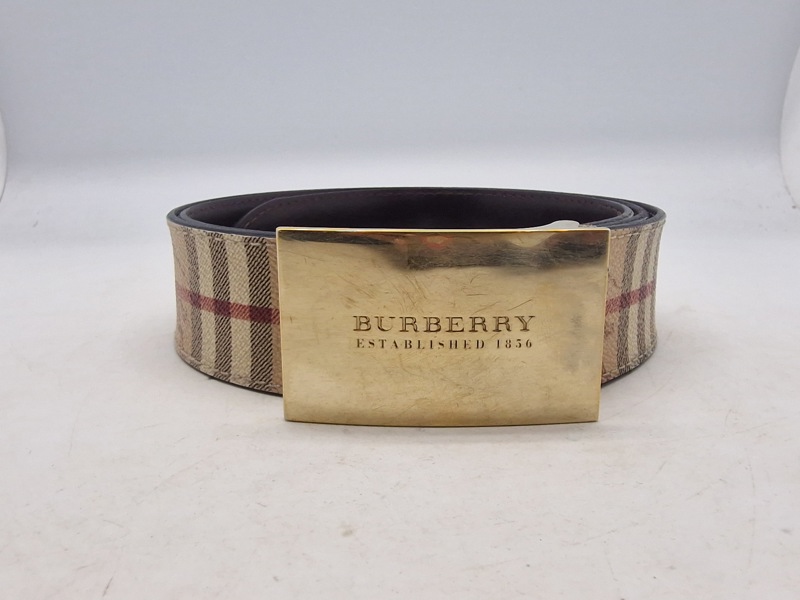 Originalt Burberry Established 1856 bælte str. 110