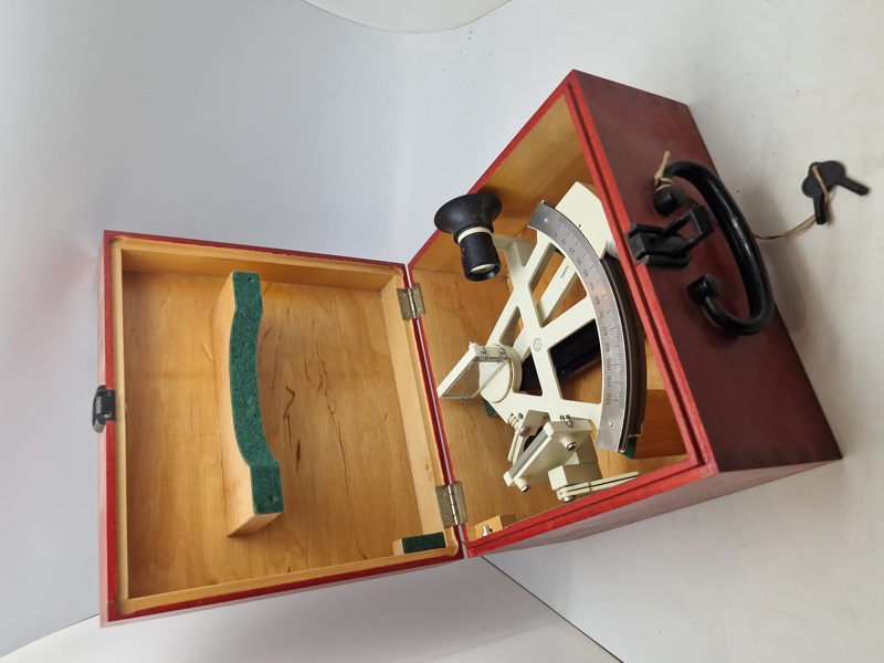 Original Sekstant i kasse