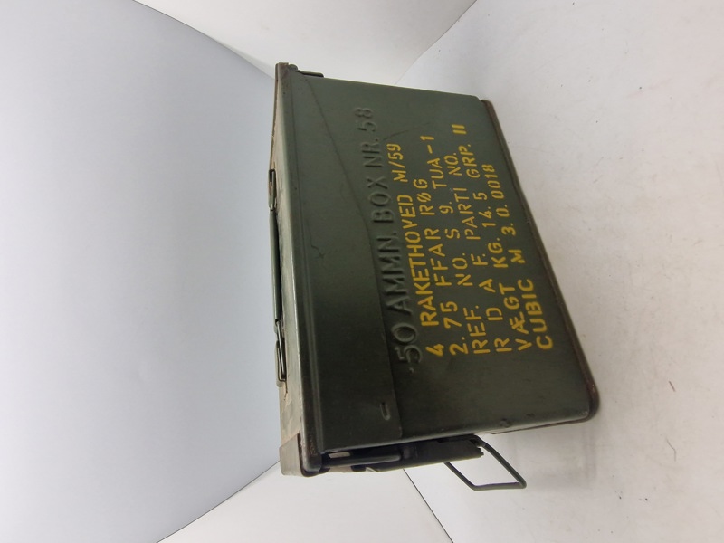 Original Ammo kasse fra flyvevåbenet