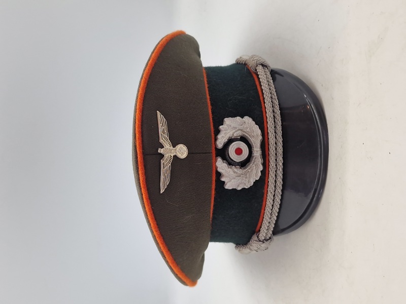 Tysk officers cap - efterkrigs