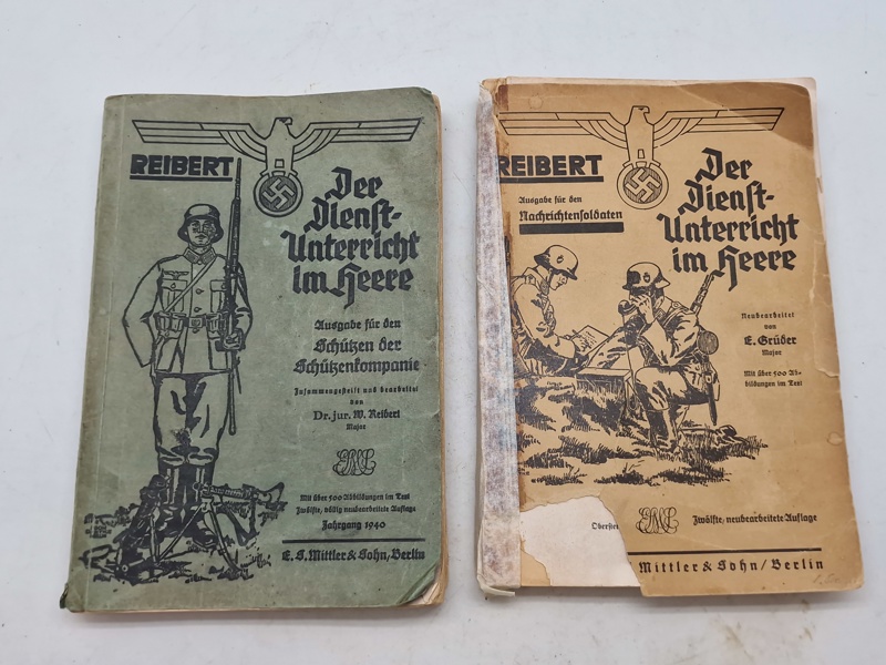 Originale tyske ww2 undervisnings hæfter