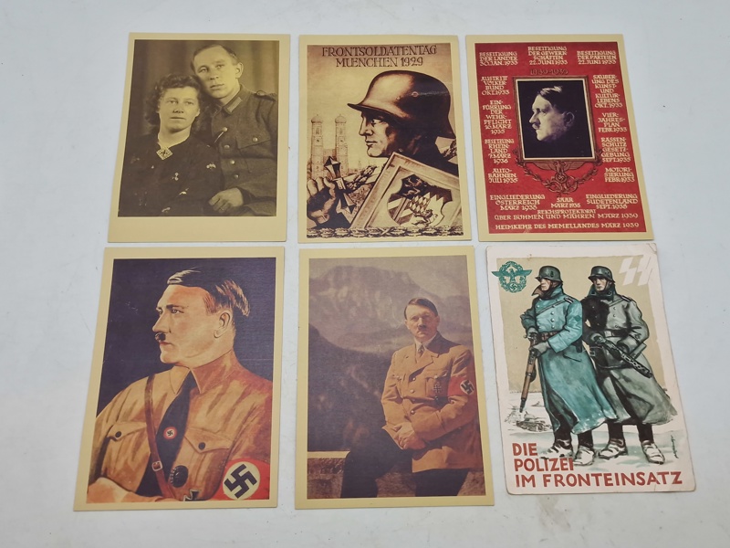 Samling postkort - genoptryk