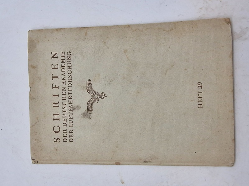 Originalt ww2 Luftwaffe hæfte