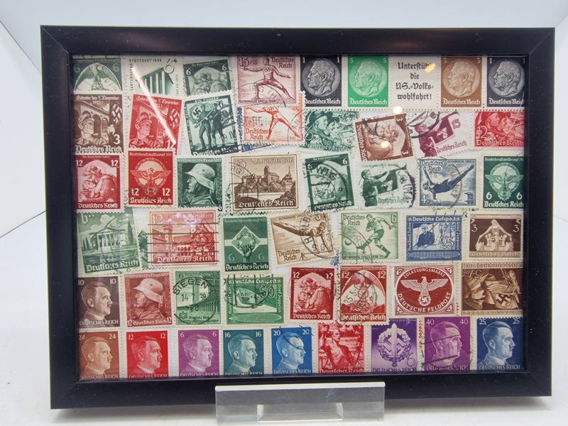 Samling originale tyske frimærker - ww2