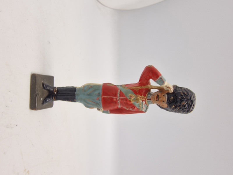 Original linoliumsfigur Christian X - ww2