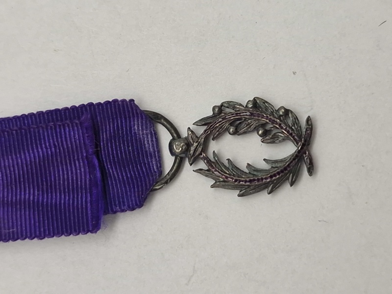 Original fransk miniture medalje