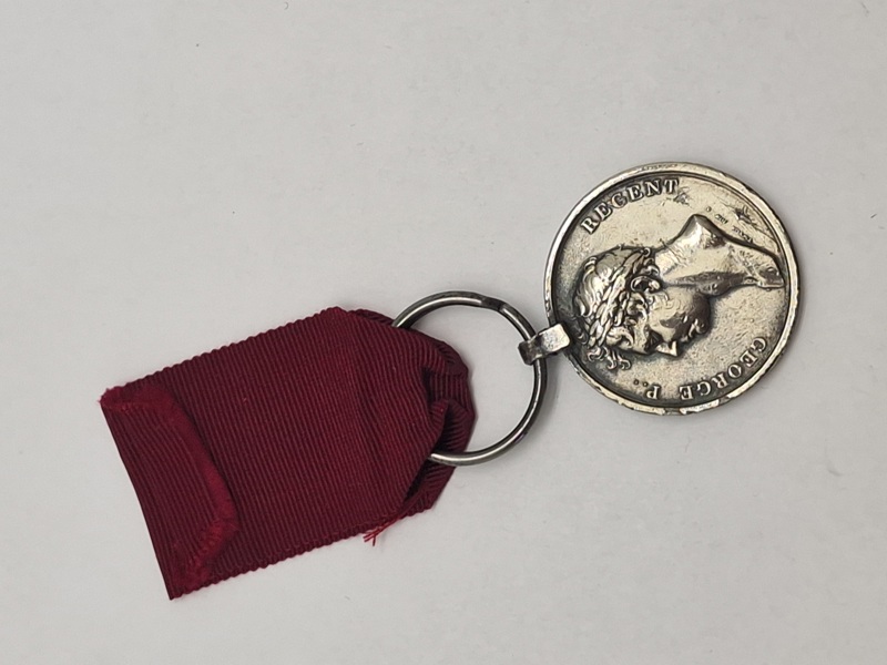 Afstøbning af Engelsk Waterloo medal