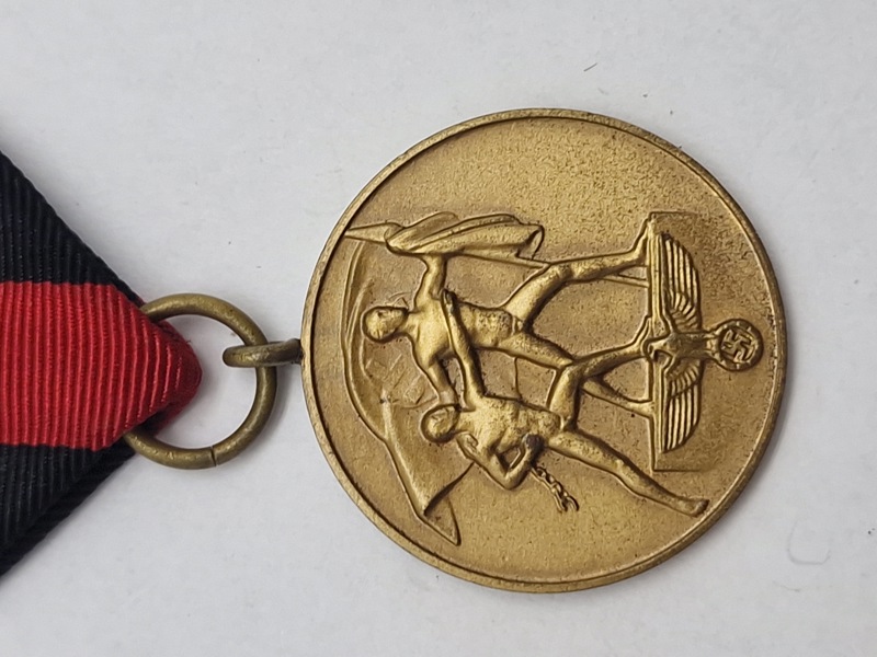 Original tysk ww2 oktober medalje