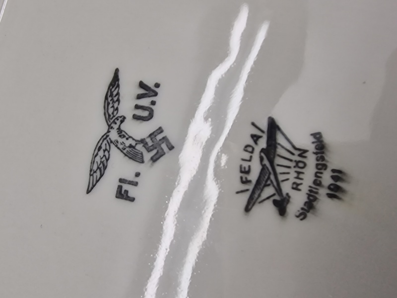Lot originalt LW porcelæn - ww2