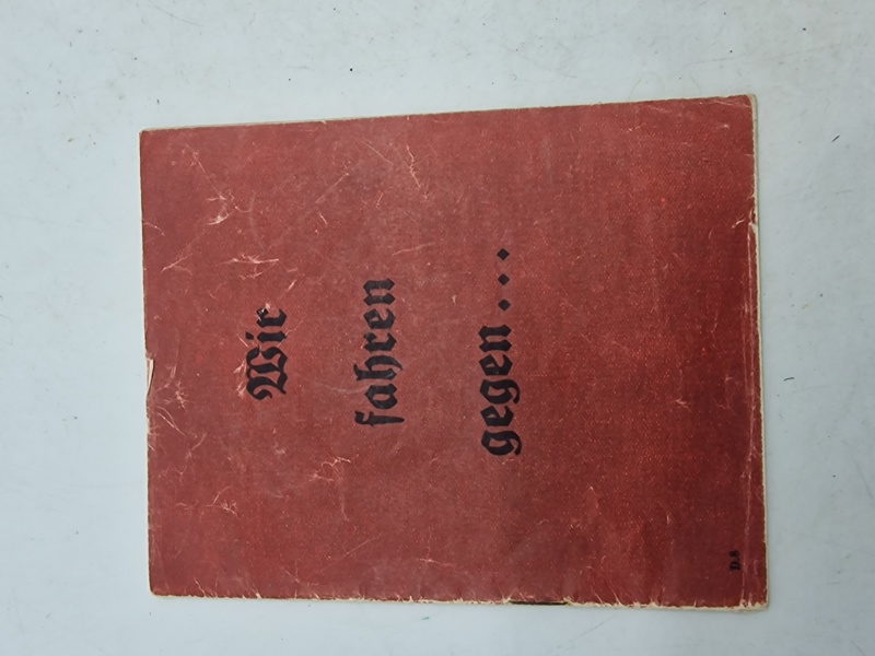 Originalt Engelsk WW2 Sort propaganda