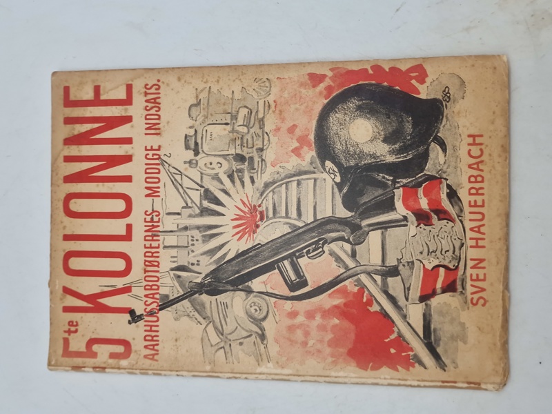 Originalt ww2 hæfte omhandlende modstandsbevægelsen