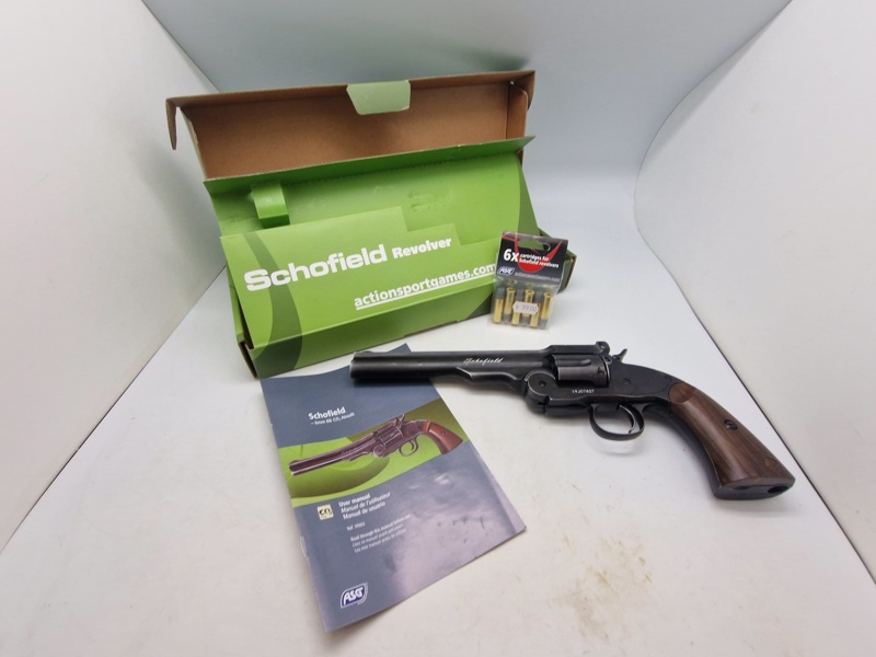 6 mm bb Revolver til CO2 - kraftig