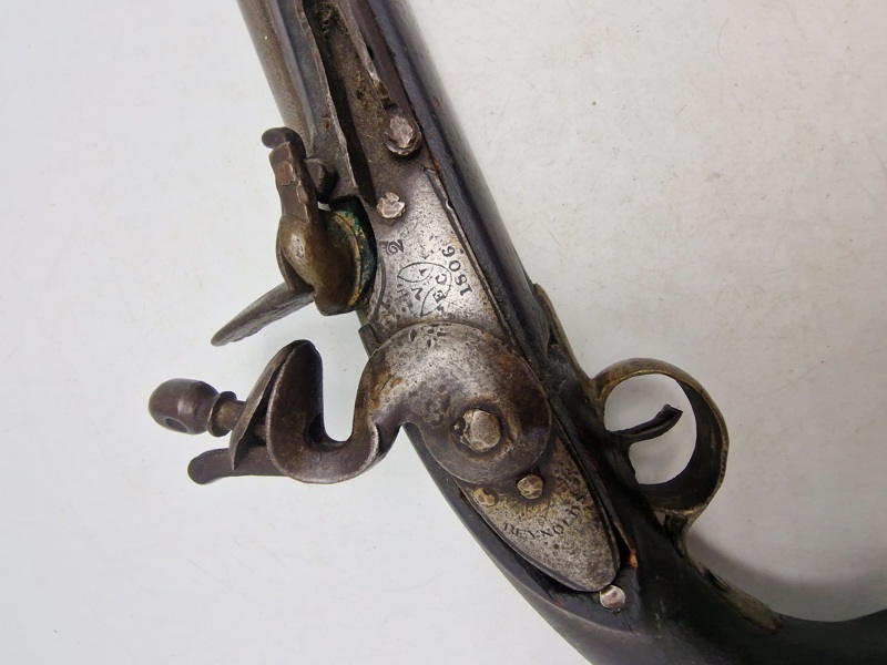Original Engelsk East india flintepistol