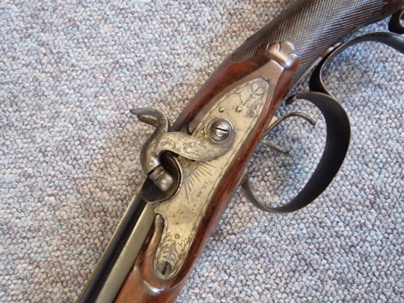 Gotlieb Albrecht Goellner, Suhl Original Tysk forlader fra ca 1840, velfremstillet og mekanisk god