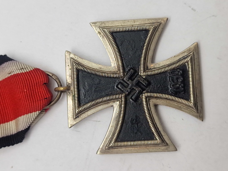 Originalt eisernes kreuz - Hersteller 93 (Richard Simm & Söhne, Gablonz)