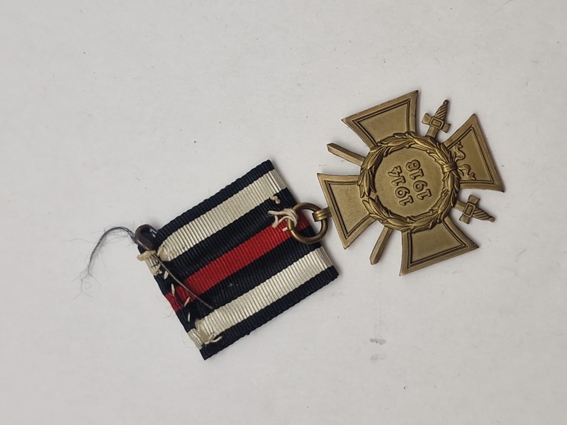 Originalt Hindenburg cross ww1/ww2