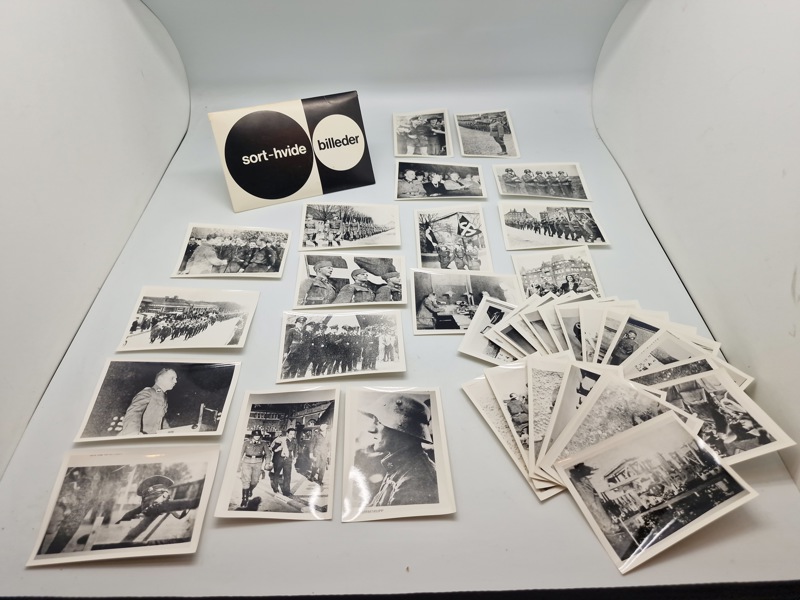 Fotosamling 35 genoptryk : Frikorps Danmark, Schalburg korpset, NSU, Frits Clausen