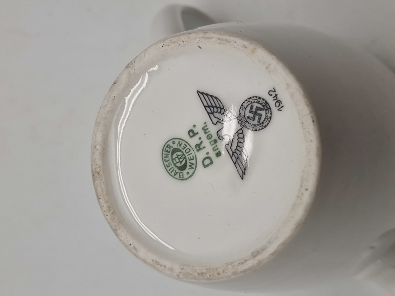 Lille kaffekande med tysk ørn
