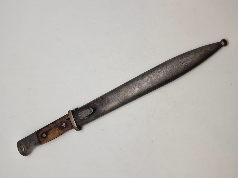 Original tysk K98 bajonet - ej nummerens, men samme fremstiller 
