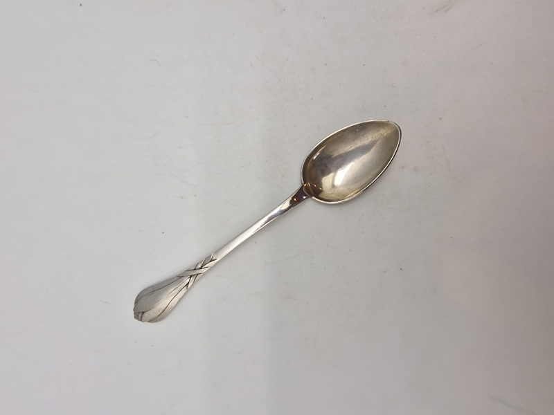 Original ske, 3 tårnet sølv (vægt på sidste billede)