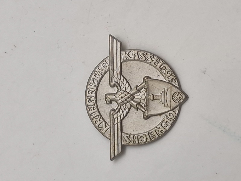 Originalt Kriegertag badge, Kassel