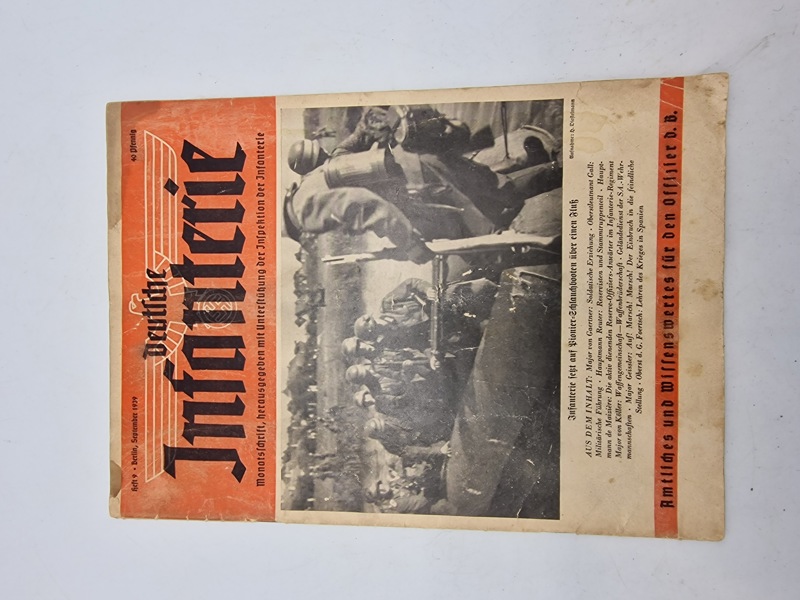 Originalt Tysk WW2 blad