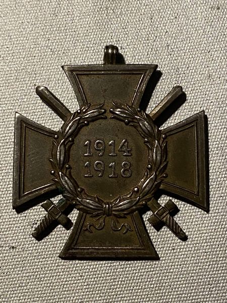 Originalt tysk 1914-1918 kors - ww1/ww2