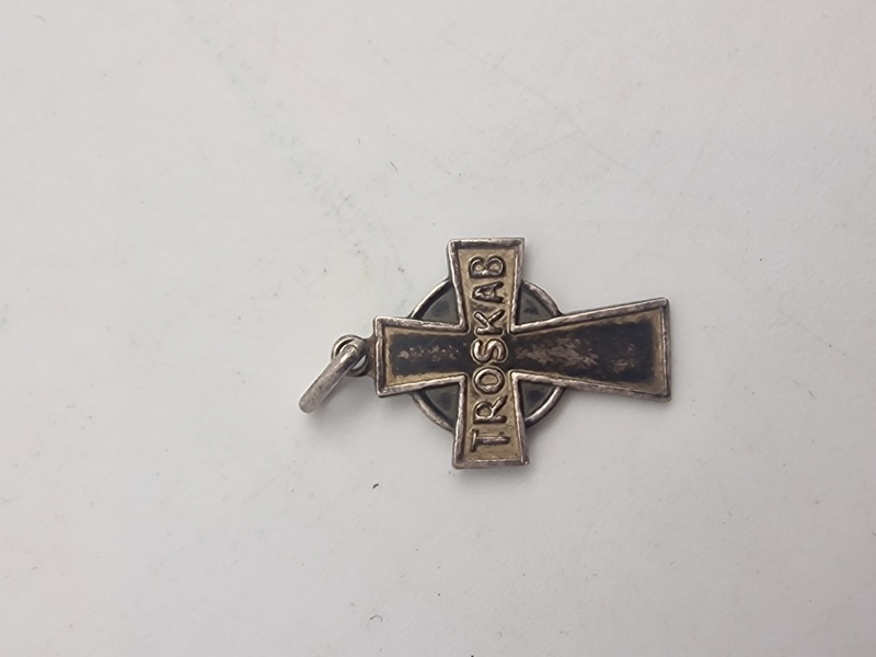 Originalt Sjældent kors for kvindelige medlemmer af Frikrops Danmark veteran foreningen, ekstremt sjældent