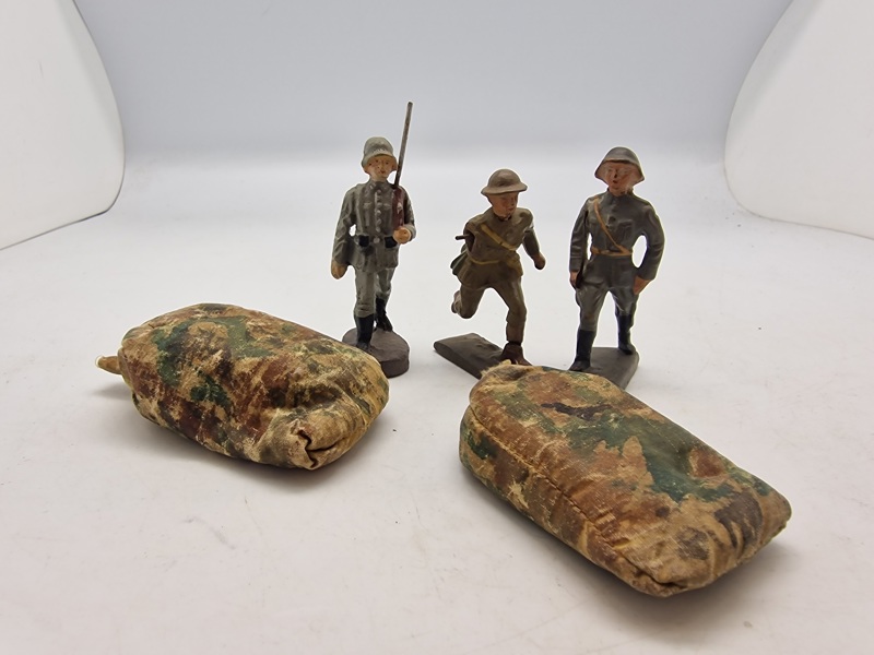 Originale linoliumsfigurer - ww2