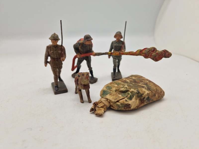 Originale linoliumsfigurer - ww2