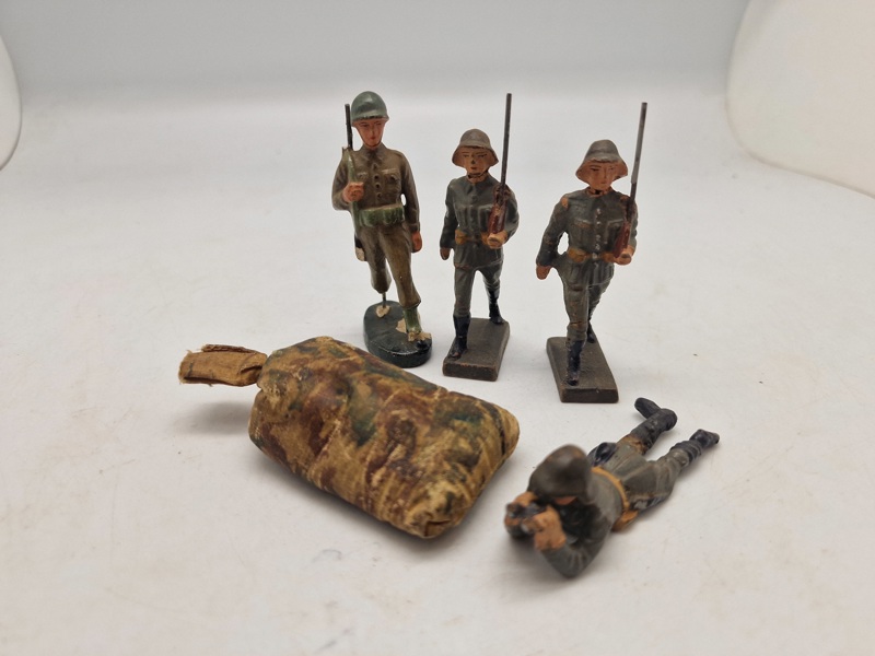 Originale linoliumsfigurer - ww2