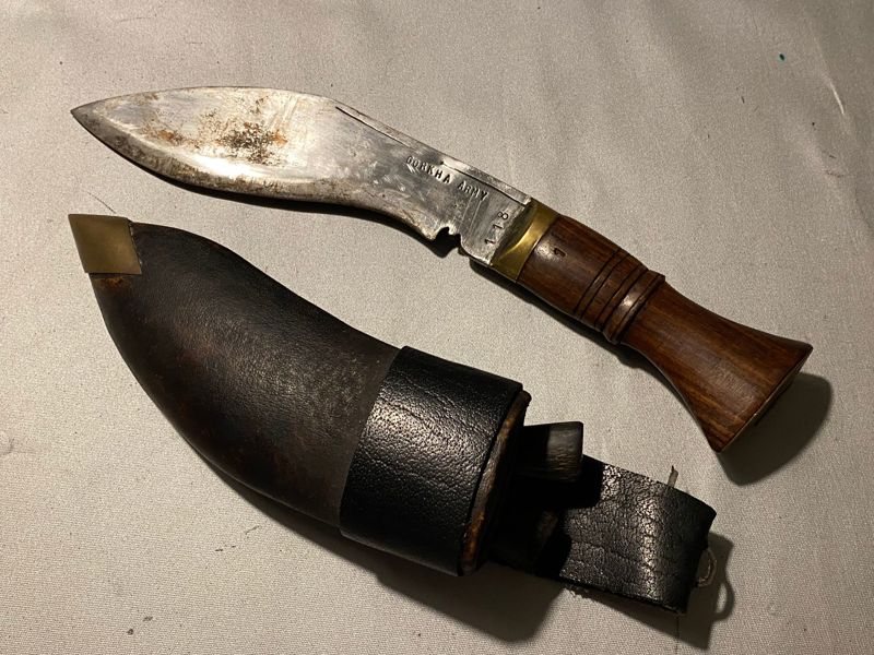 Gorkha Army Kuhkri kniv - original???