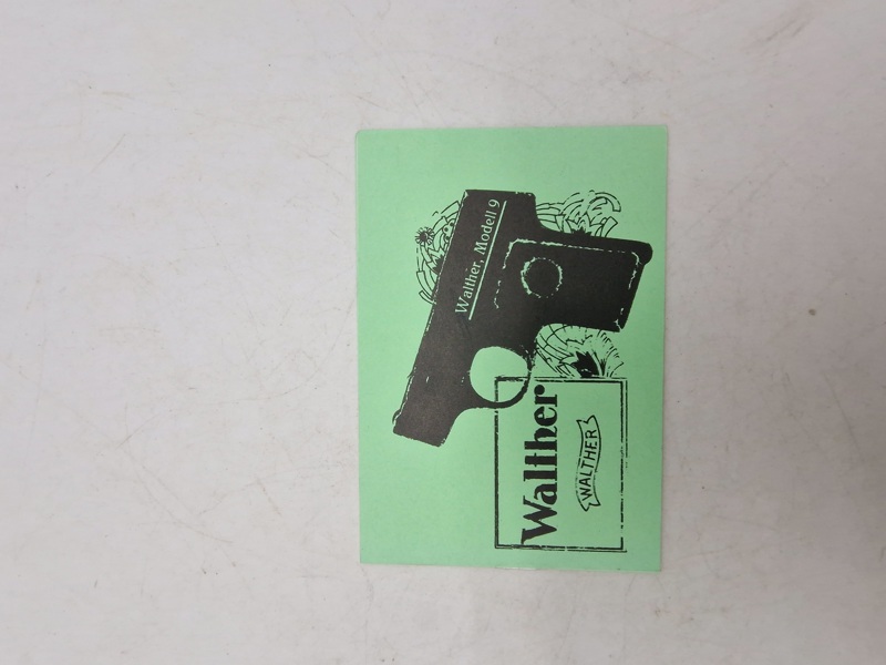 Walther pistol