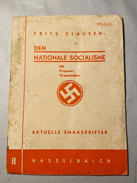 Originalt hæfte - Den Nationale Socialisme 