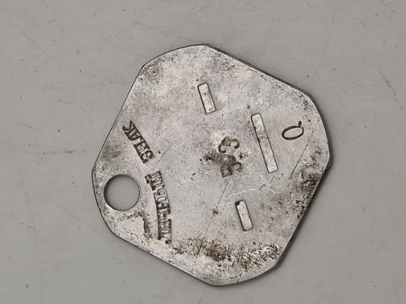 Original sjælden russisk WW2 id brik
