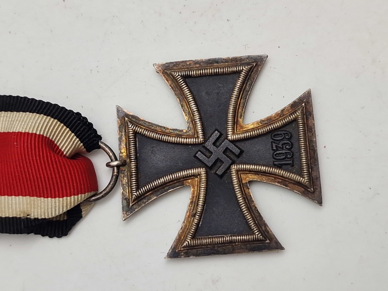 Originalt tysk Eisernes kreuz med fremstiller