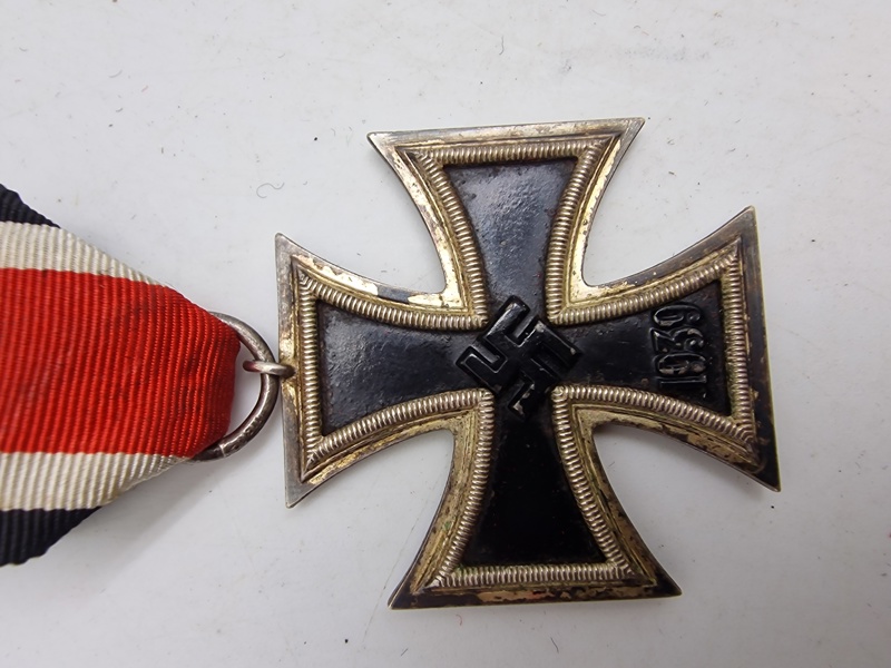 Originalt tysk Eisernes kreuz (Hermann Aurich, Dresden)