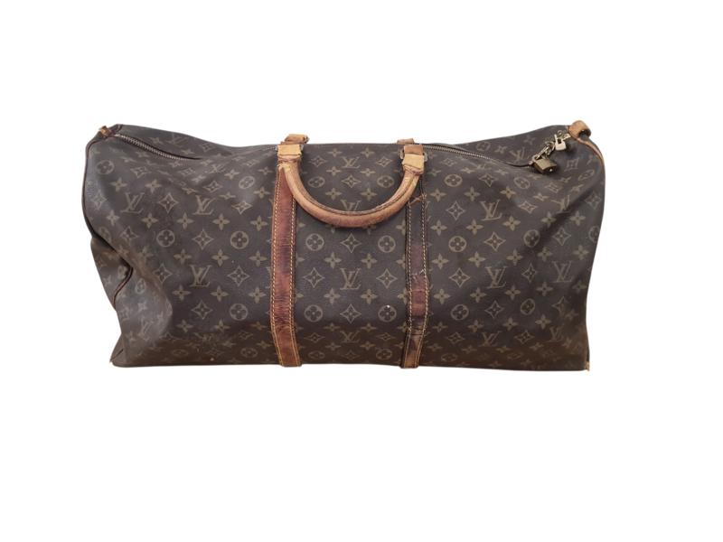 Klassisk Louis Vuitton-rejsetaske i modellen Keepall 60