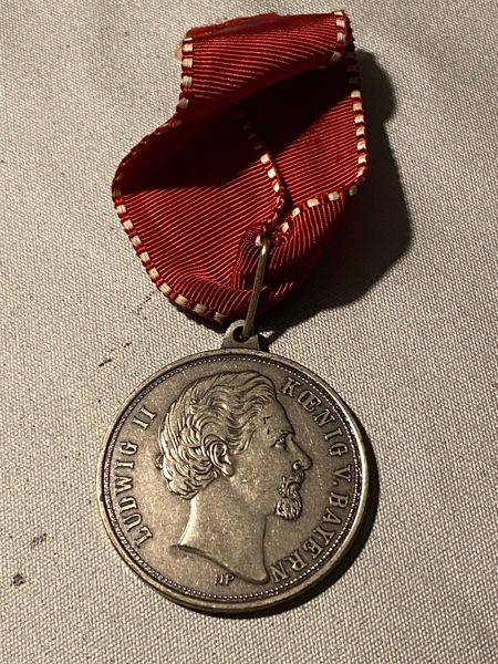 Original medalje  - Ludwig II Sektkellerei Nymphenburg (jubilæum)