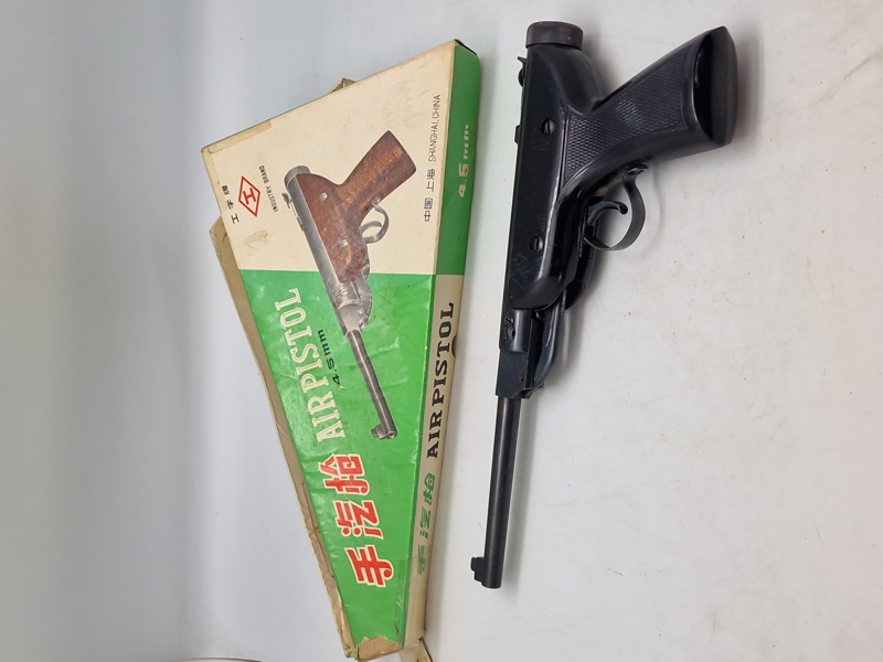 Kaliber 4,5 mm luftpistol