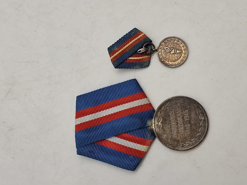 Originale medaljer - modstandsbevægelsen